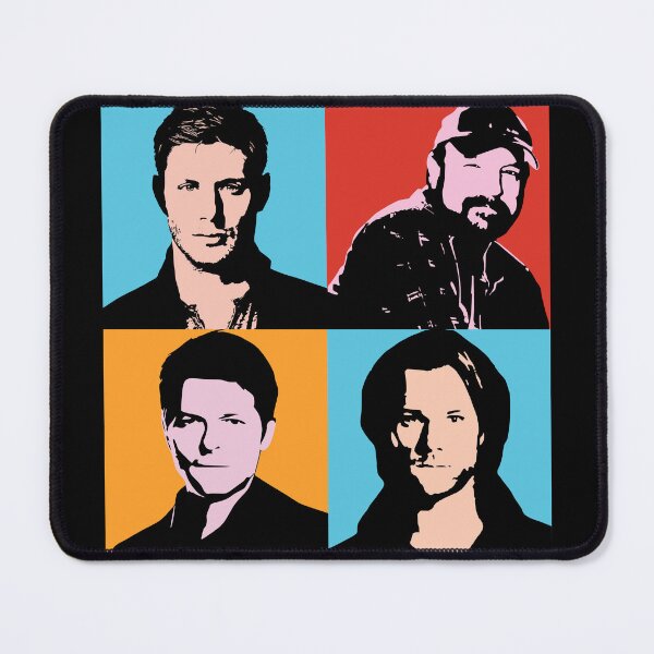 Item preview, Supernatural Team Free Will Pop Art designed and sold by humnoo.