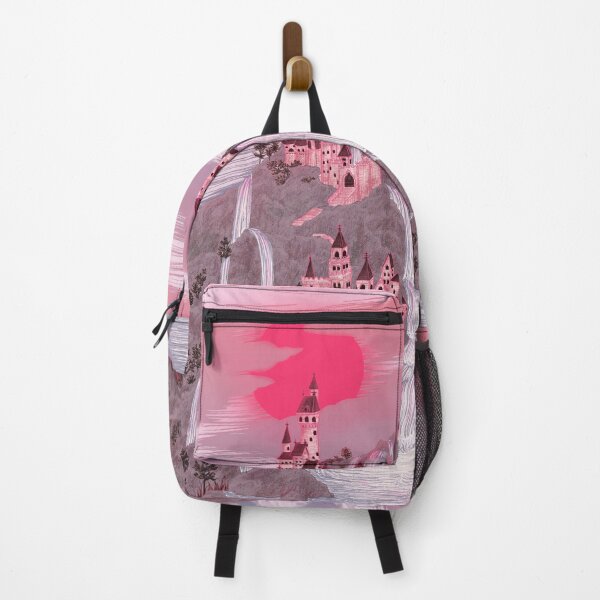 Item preview, Sunset Castle Fairytale designed and sold by ECMazur Art.