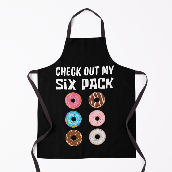 Item preview, Check Out My Six Pack Donut T-Shirt, Funny Gym designed and sold by Dabbing Turtle Designs.