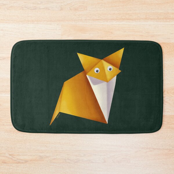 Item preview, Googly-Eyed Origami Fox - Orange designed and sold by TimeLady's Closet.