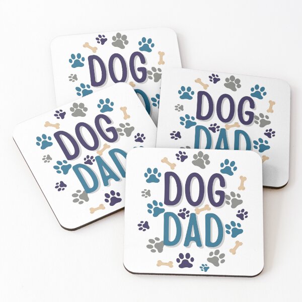 Item preview, Dog Dad Paw Print Design designed and sold by Fredster1966.