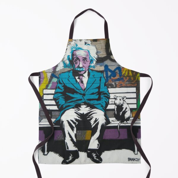 Item preview, Banksy einstein street art vintage designed and sold by martin max.