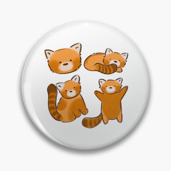 Item preview, assorted red pandas! designed and sold by samjoydesign.