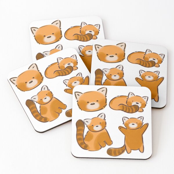 Item preview, assorted red pandas! designed and sold by samjoydesign.