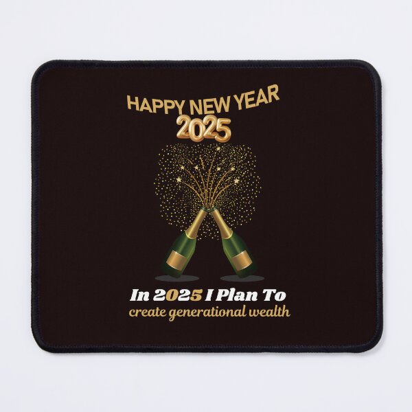 Item preview, Happy New Year 2025! Resolution: In 2025 I Plan To: create generational wealth... designed and sold by lovelyq1.