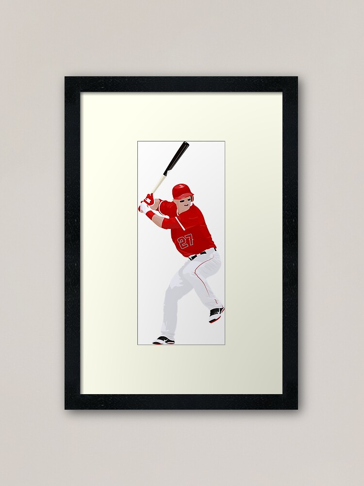 Mike Trout Framed Jersey Premium Jersey Framing