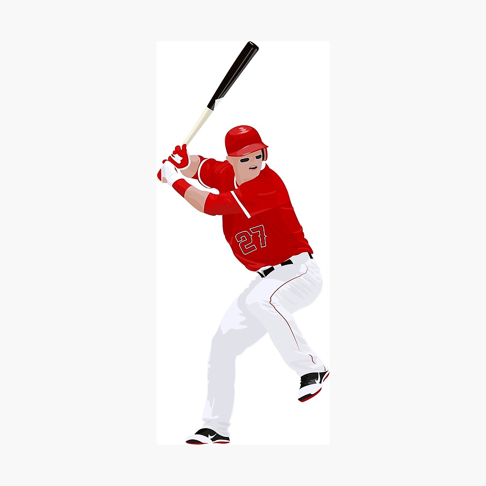 mike trout bat size
