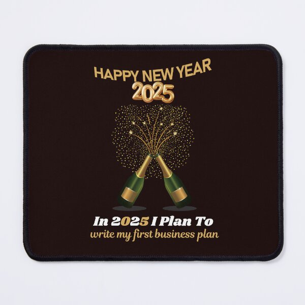 Item preview, Happy New Year 2025! Resolution: In 2025 I Plan To: write my first business plan... designed and sold by lovelyq1.