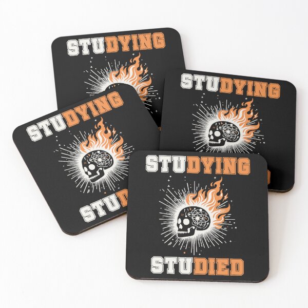 Item preview, Studying Studied Studied - Funny Student Skull designed and sold by Victor Shadehorn.