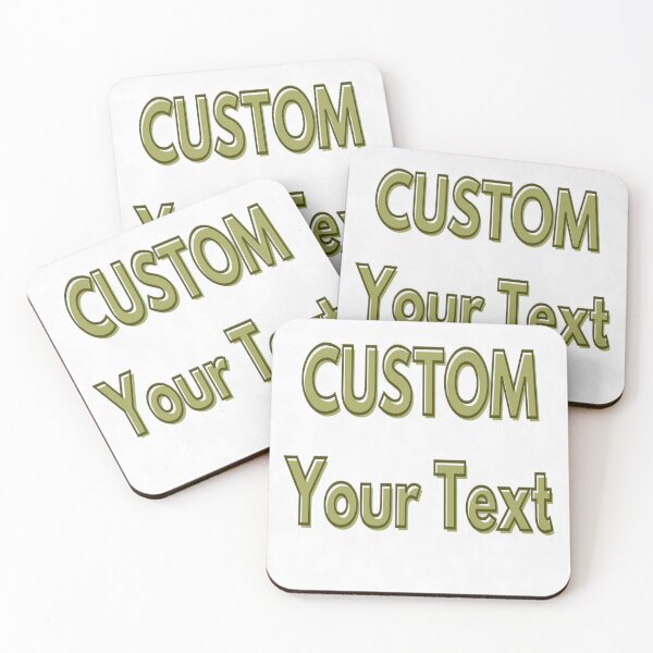 Item preview, Custom Text – Your Words, Your Way designed and sold by 5starsFashion.