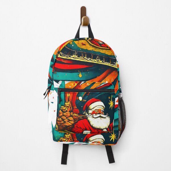 Item preview, Santa Claus Christmas , Holiday Season , Festive Santa Sleigh , Colorful Christmas Graphic , Xmas Celebration designed and sold by Indyadizine.