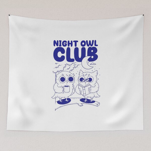 Item preview, Night Owl Club designed and sold by Artthree.