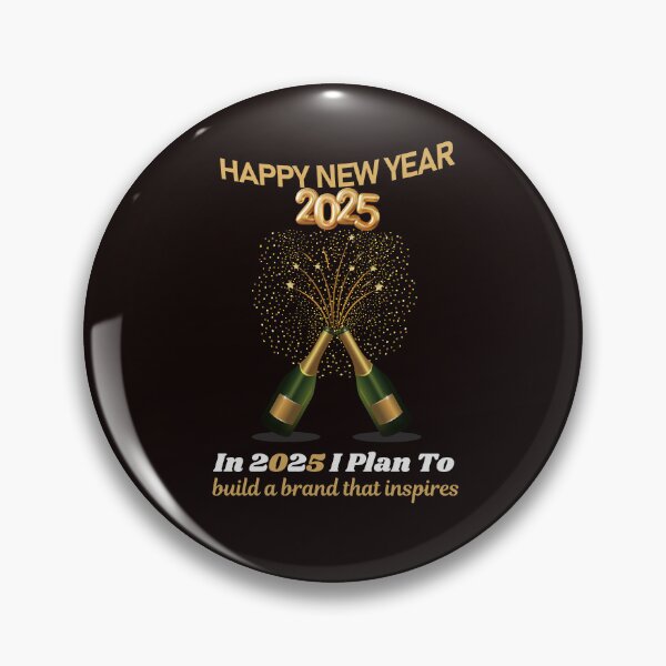 Item preview, Happy New Year 2025! Resolution: In 2025 I Plan To: build a brand that inspires... designed and sold by lovelyq1.