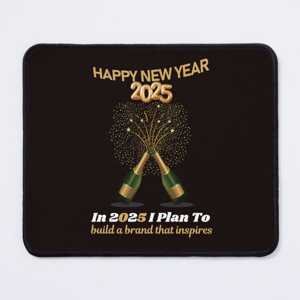 Item preview, Happy New Year 2025! Resolution: In 2025 I Plan To: build a brand that inspires... designed and sold by lovelyq1.