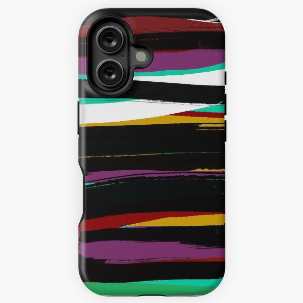Colors - fusion of pen strokes iPhone Tough Case