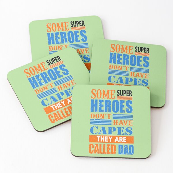 Item preview, Some super heroes don't have capes they are called dad designed and sold by  Bride of the desert.