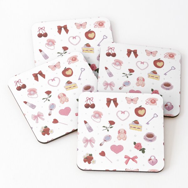 Item preview, Coquette Aesthetic Pattern designed and sold by daniasdesigns.