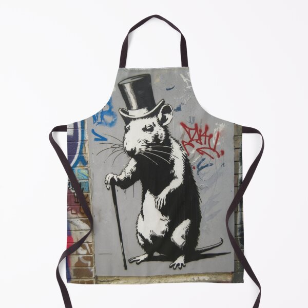 Item preview, Banksy rat street art colorfull designed and sold by martin max.