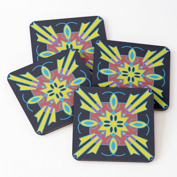 Item preview, Persian Twin Tile/ Black designed and sold by Karen Eutemey.