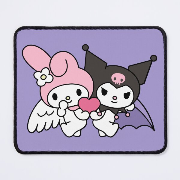 Item preview, opposites attract chibi bunny rabbit couple designed and sold by iinamour.