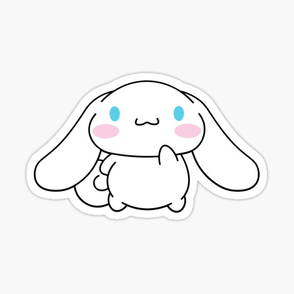 Vista previa del artículo con la obra «Cachorro de conejo chibi kawaii», diseñado y vendido por iinamour.