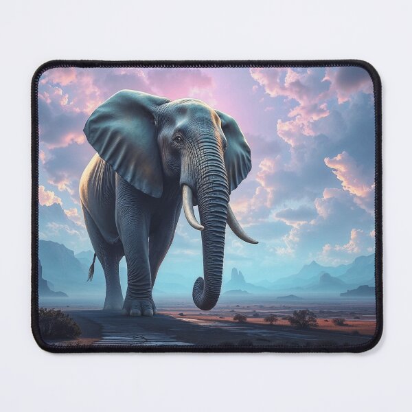 Item preview, Elephant in the Rift Valley designed and sold by Skye Ryan-Evans.