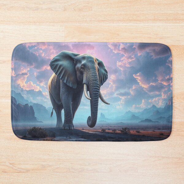Item preview, Elephant in the Rift Valley designed and sold by Skye Ryan-Evans.