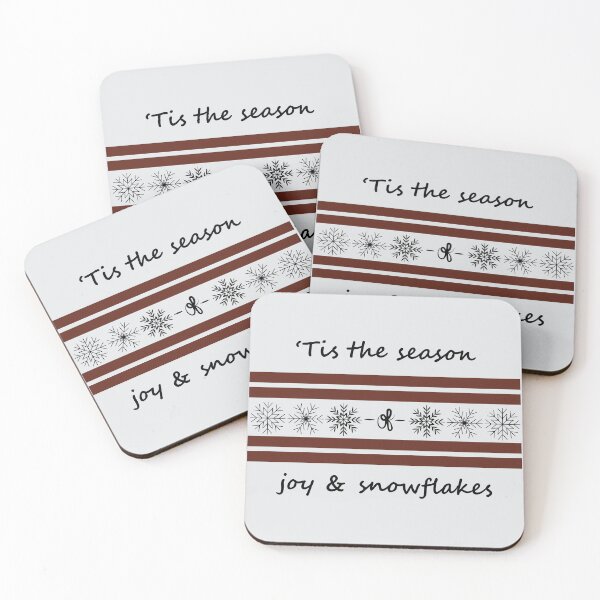 Item preview, Tis the Season of Joy and Snowflakes designed and sold by tranquilblossom.