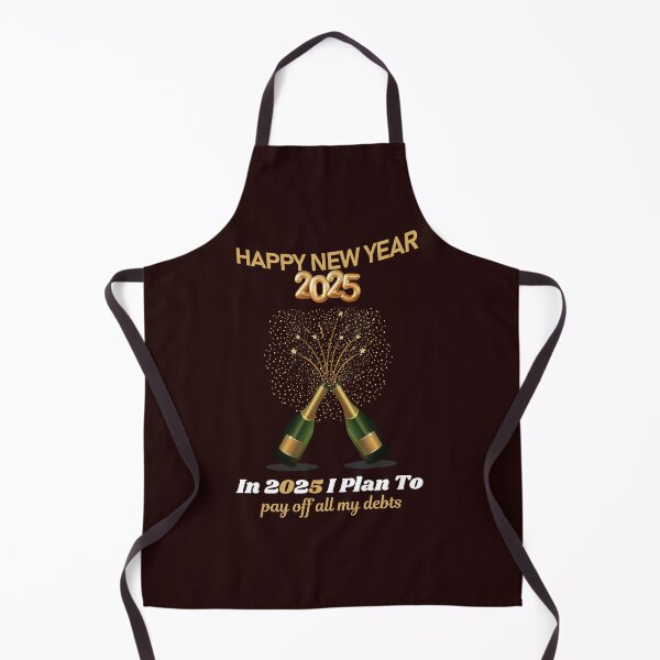Item preview, Happy New Year 2025! Resolution: In 2025 I Plan To: pay off all my debts... designed and sold by lovelyq1.