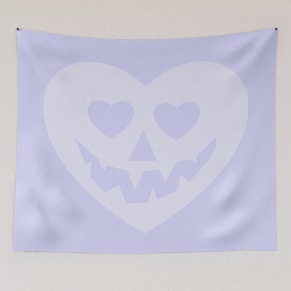 Item preview, halloween pastel goth valentine creepy heart purple  designed and sold by Gossip Rag.