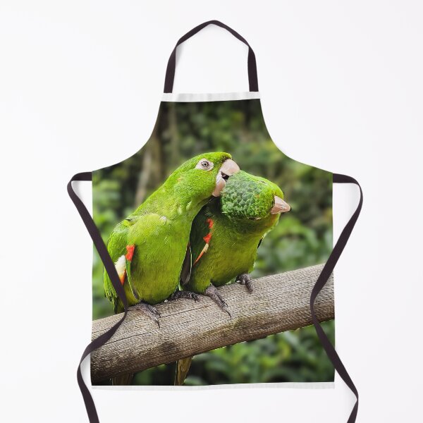 Item preview, Sweet Couple of green Parrots designed and sold by Alla Gill.