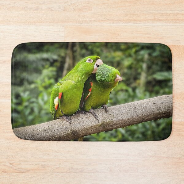 Item preview, Sweet Couple of green Parrots designed and sold by Alla Gill.