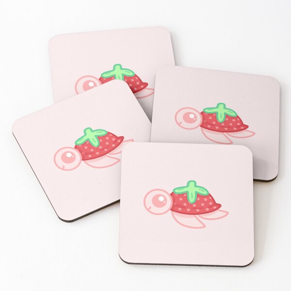 Item preview, Strawberry turtle designed and sold by fluffagifts.