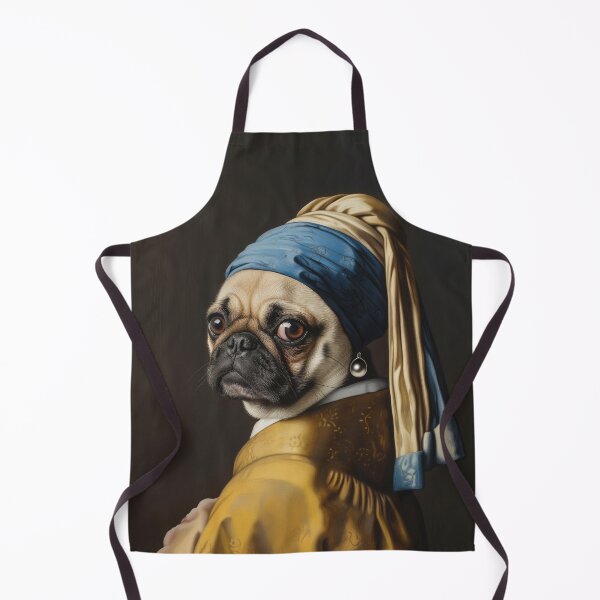 Item preview, Earring Enigma: The Pug Edition designed and sold by Stillness store.