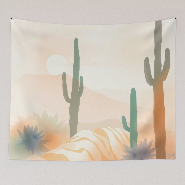 Item preview, Soft Pastel Desert Morning designed and sold by ChrisButler.