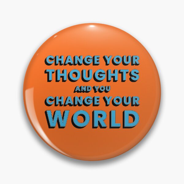 Item preview, Change Your Thoughts Motivational Typography Pop Art designed and sold by kakarikihill.