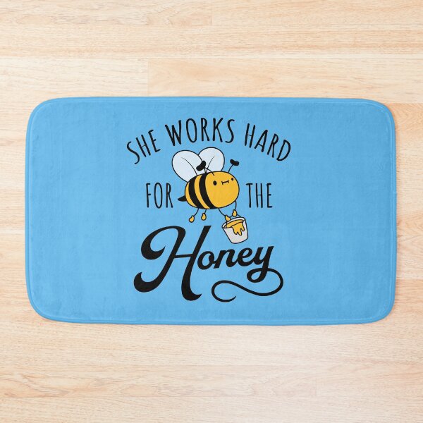 Item preview, Bumble Bee She Works Hard For The Honey Money designed and sold by shirt-o-mat.