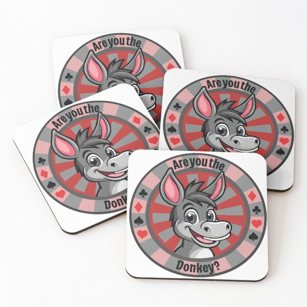 Item preview, Are you the Donkey? Poker Chip designed and sold by SquishyKitkat.