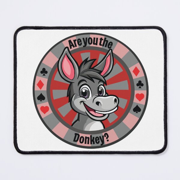 Item preview, Are you the Donkey? Poker Chip designed and sold by SquishyKitkat.