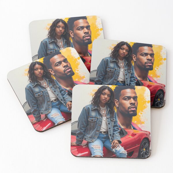 Item preview, African American Woman - Closer than Close designed and sold by tonyartprints.