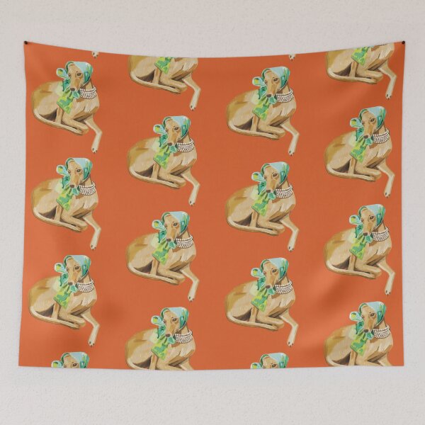 Aperçu de l'œuvre Chien Babouchka mignon créée et vendue par daniasdesigns.