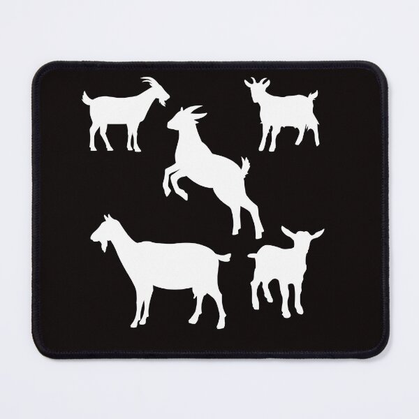 Item preview, Lispe Goat Group in Silhouette (white) designed and sold by Lispe-Designs.