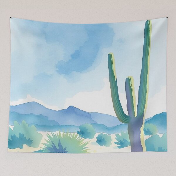 Item preview, Calm Desert Cactus Vista designed and sold by ChrisButler.