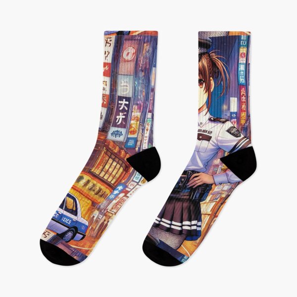 Item preview, Anime Police Girl designed and sold by Pop Art T Designs.