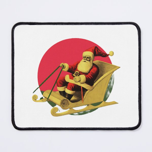 Item preview, Vintage Santa Claus , Retro Christmas Graphic , Classic Holiday Santa Sleigh , Festive Retro Santa Claus designed and sold by Indyadizine.