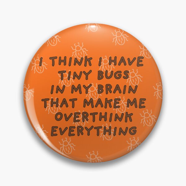 Item preview, Tiny Bugs In My Brain designed and sold by PINKUBUS.