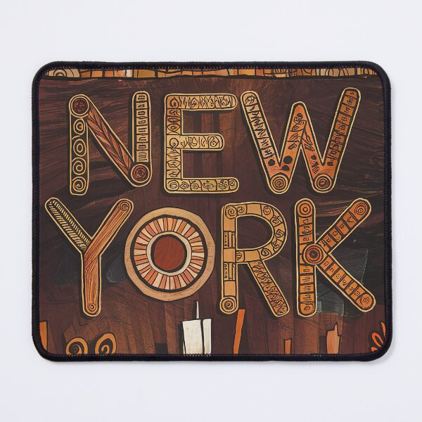 Item preview, New York Whimsical City Life Abstract Vintage Zentangle Art designed and sold by Witty Shirts.