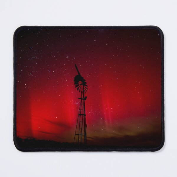 Item preview, Southern Aurora Red Green Delight Busselton Western Australia designed and sold by Rainbow Farm Photography.