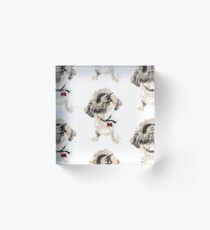 Angry Pooch Acrylic Block