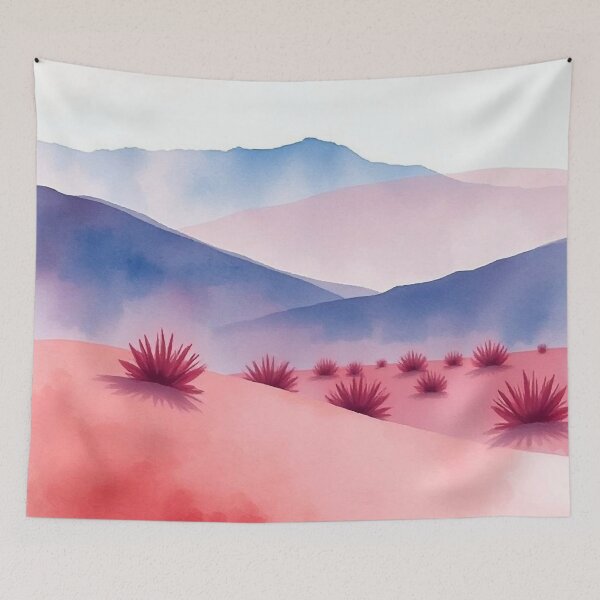 Item preview, Blush Desert Mountainscape designed and sold by ChrisButler.